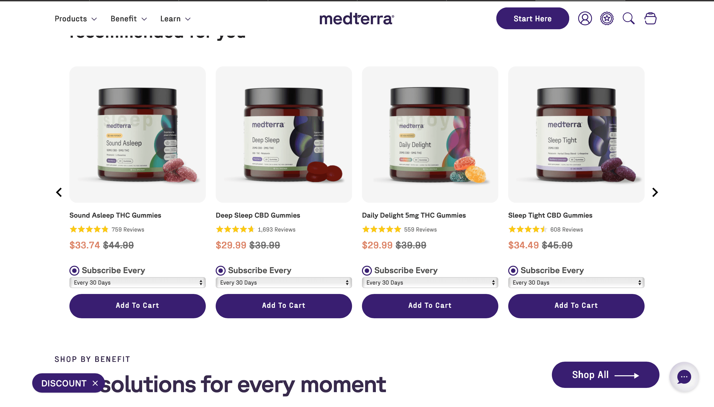 Premium CBD & THC E-commerce