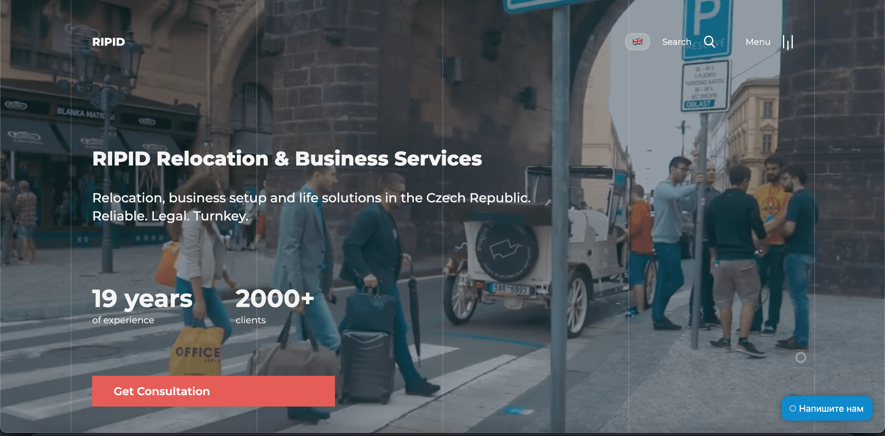 Relocation & Business Consulting Platform